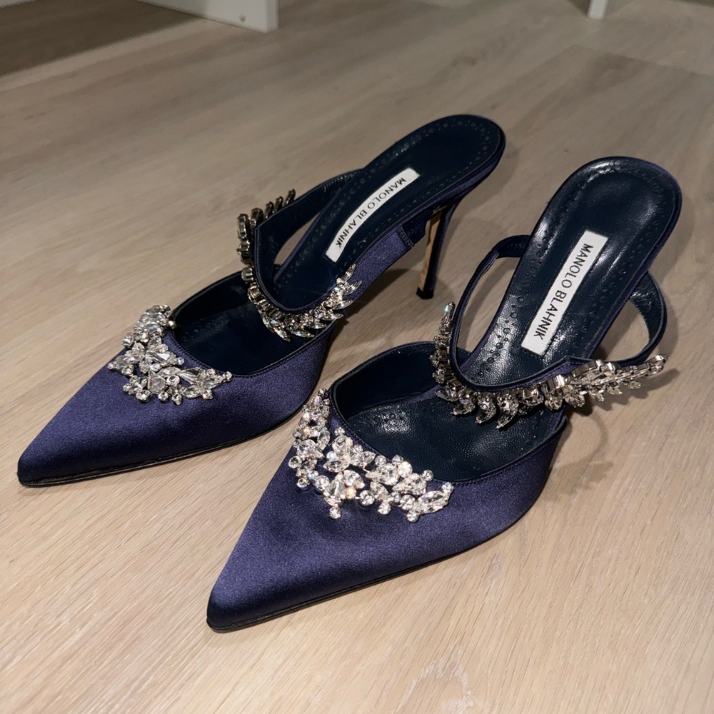 Manolo Blahnik mules